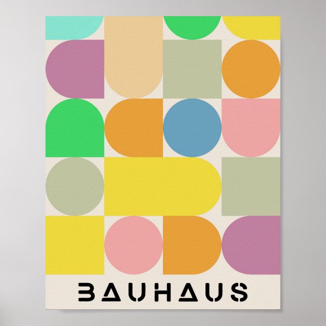 Affiche Bauhaus (Devant)