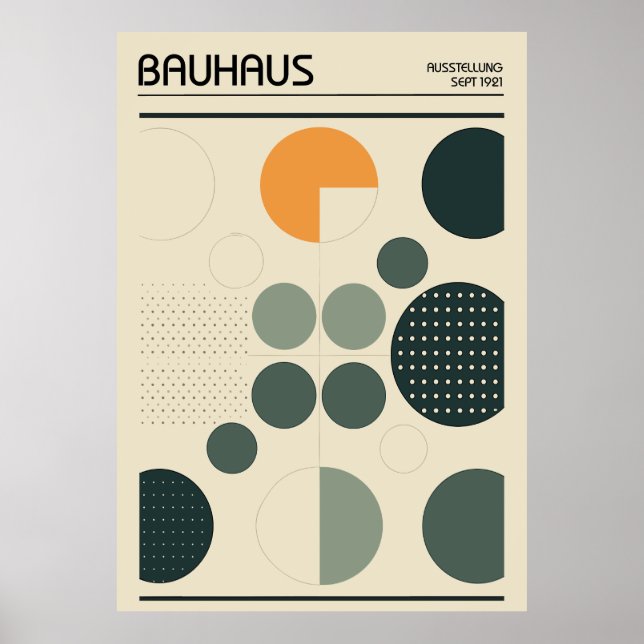 Affiche Bauhaus (Devant)