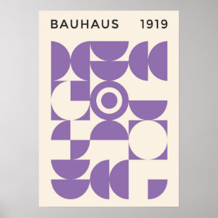 AFFICHE BAUHAUS