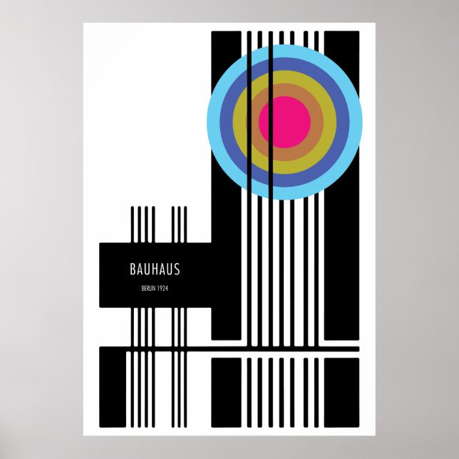 Affiche Bauhaus (Devant)
