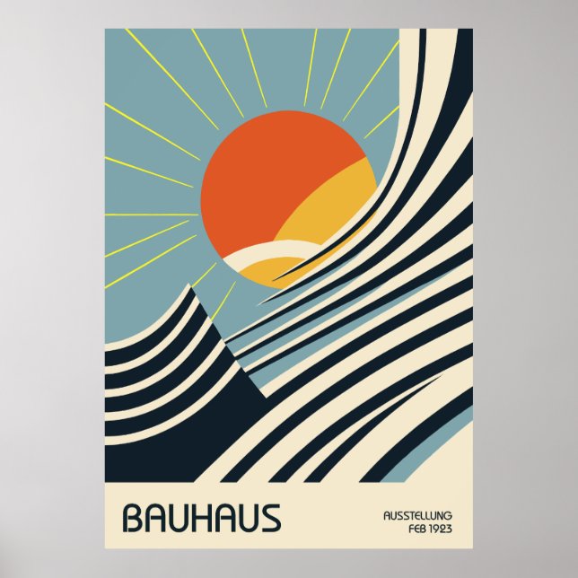 Affiche Bauhaus (Devant)