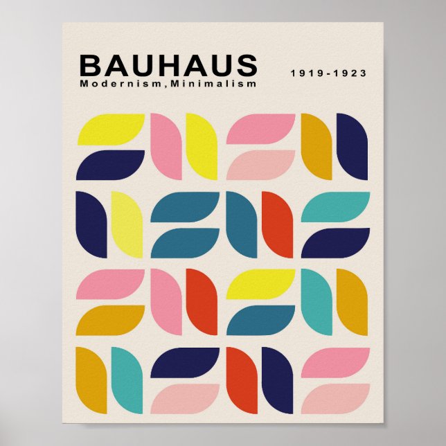 Affiche Bauhaus (Devant)
