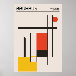 Affiche Bauhaus