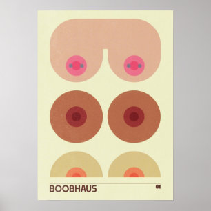 Affiche bauhaus, bauhaus design, design moderne, géométriq