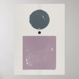 Affiche bauhaus, bauhaus design, design moderne, géométriq