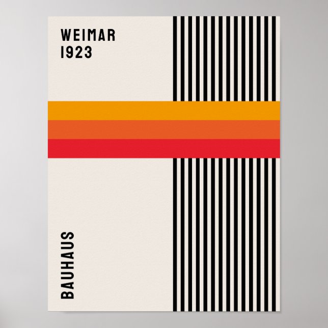 Affiche Bauhaus, Bauhaus Exhibition 1923 B31 (Devant)