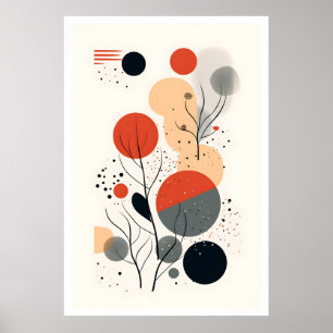 Affiche Bauhaus du milieu du siècle