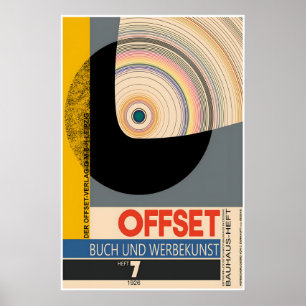 Affiche Bauhaus Joost Schmidt Couverture de magazi