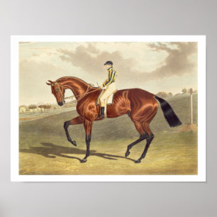 Affiche Bay Middleton, gagnant du Derby en 1836, après