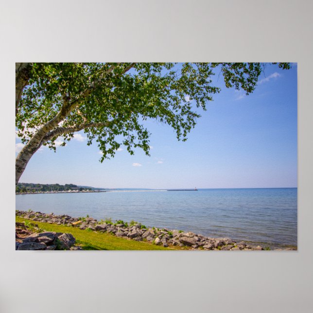 Affiche Bayfront Park, Petoskey, Michigan (Devant)