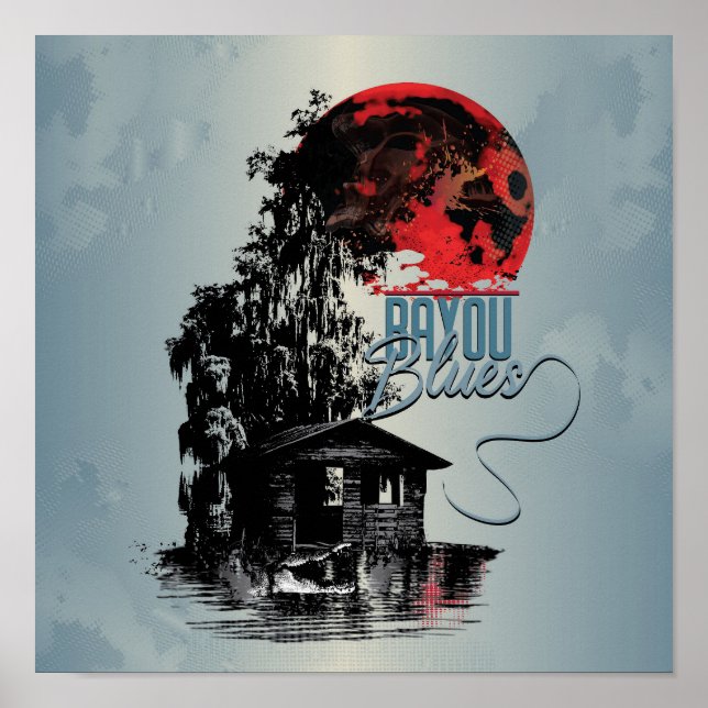 Affiche Bayou Blues (Devant)