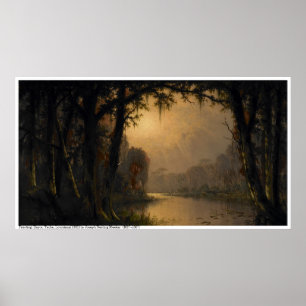 Affiche Bayou Teche, Louisiane[1883]