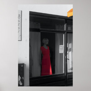 Affiche Bazar de mode féminin