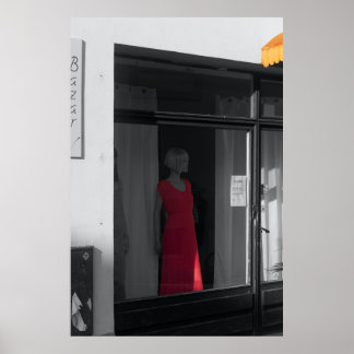 Affiche Bazar de mode féminin