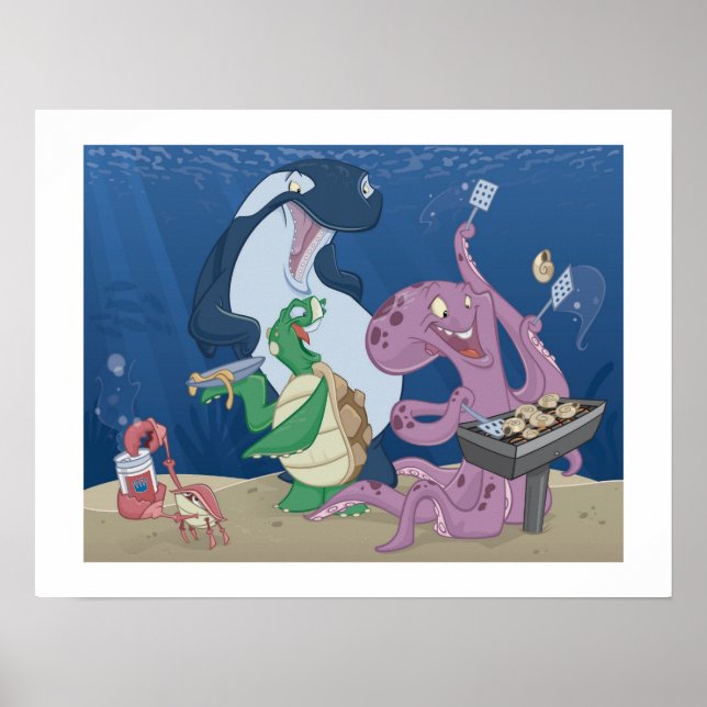 AFFICHE BBQ (Devant)