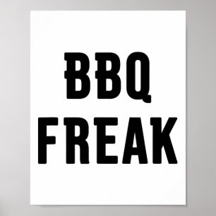 Affiche Bbq Freak