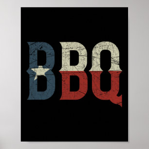 Affiche Bbq Texas