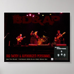 Affiche - BD&AP Concert "Are You Ready" Promo