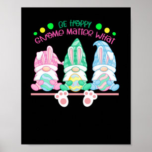 Affiche Be Hoppy Gnome What Sticker