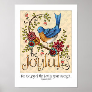 Affiche Be Joyful - Fine Art Print