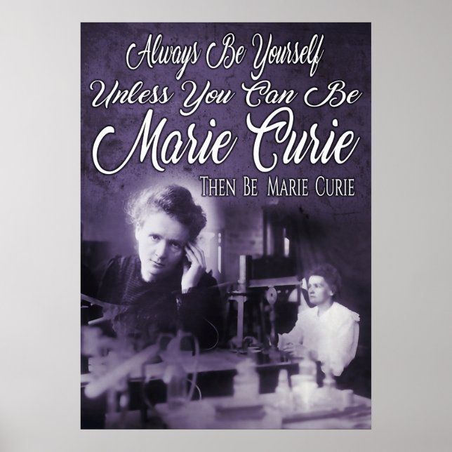 Affiche Be Marie Curie (Devant)