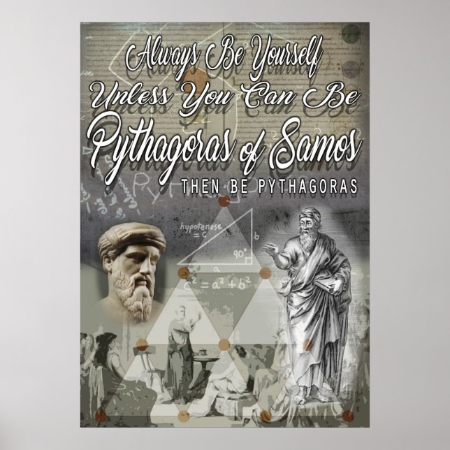 Affiche Be Pythagoras de Samos (Devant)