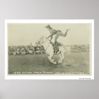 Affiche Bea Kirnan triche équitation.