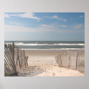 Affiche Beach Fence