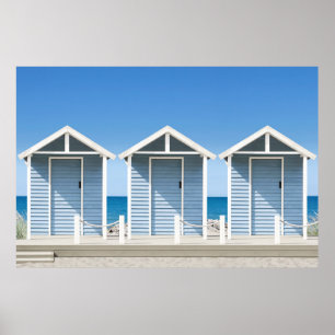 Affiche Beach Huts 2