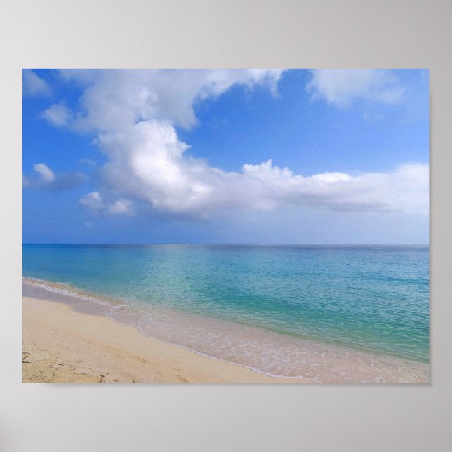 Affiche Beach Ocean Sea Photo 200 (Devant)