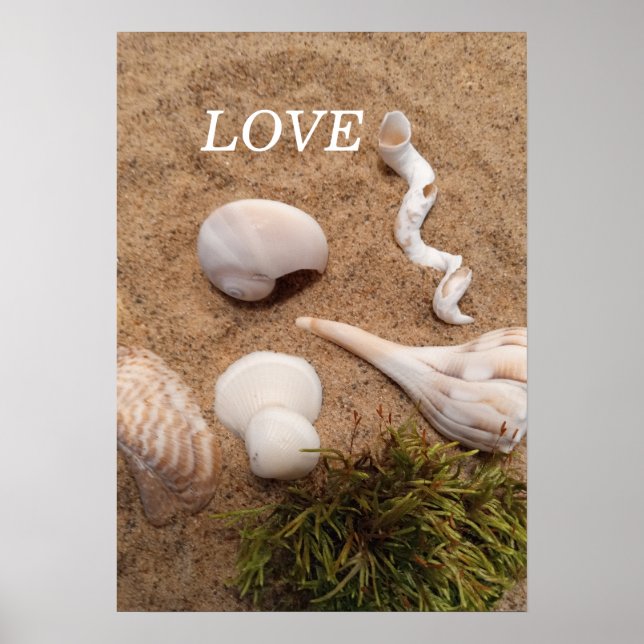 Affiche Beach Poster: Love (Devant)