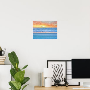 Affiche Beach Sunrise