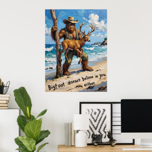 Affiche Beachcomber Bigfoot : Une découverte inattendue
