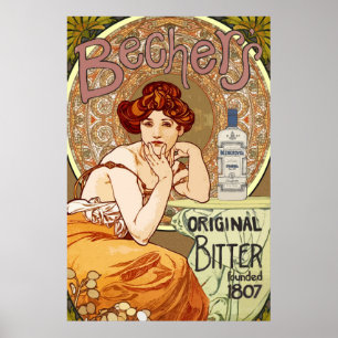 Affiche - Beacher's Original Bitter Fondée en 1807