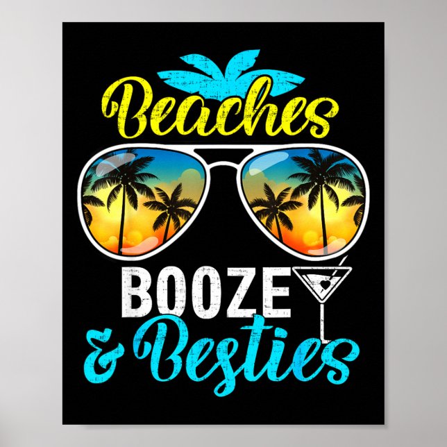 Affiche Beaches booze besties girls trip 2026 florida (Devant)