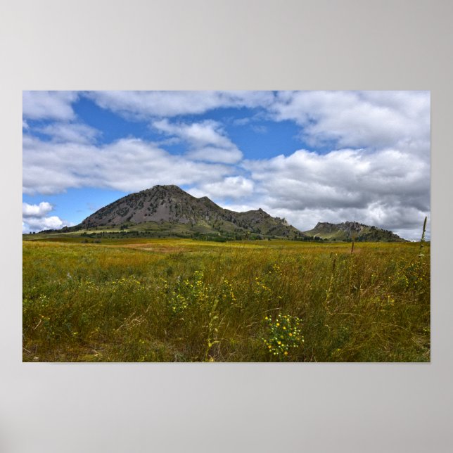 Affiche Bear Butte, Dakota du Sud (Devant)