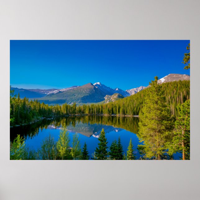Affiche Bear Lake au parc national Rocky Mountain (Devant)