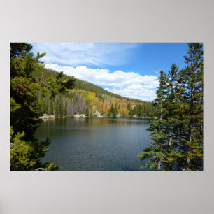 Affiche Bear Lake au parc national Rocky Mountain