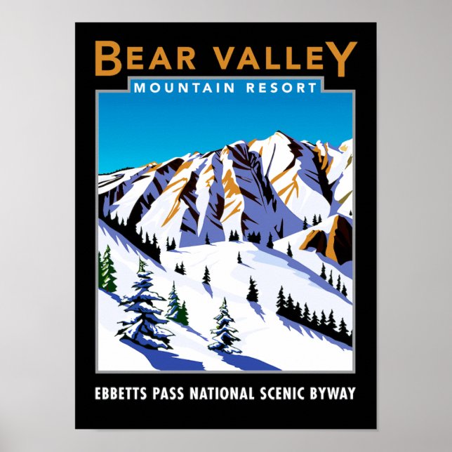 Affiche Bear Valley Resort (Devant)