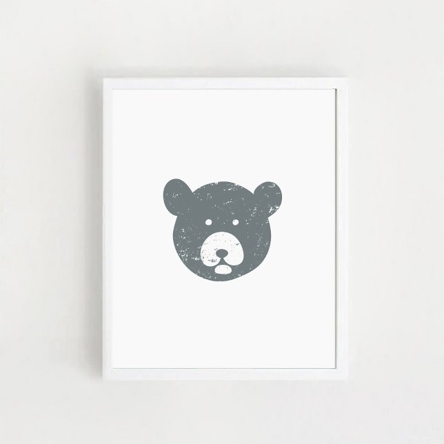 Affiche Bear's face (Créateur téléchargé)