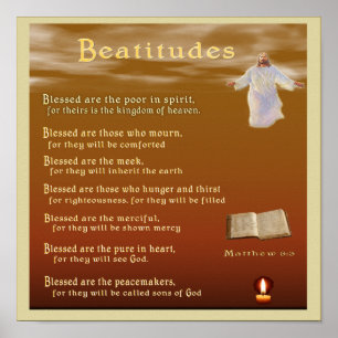 Affiche Béatitudes