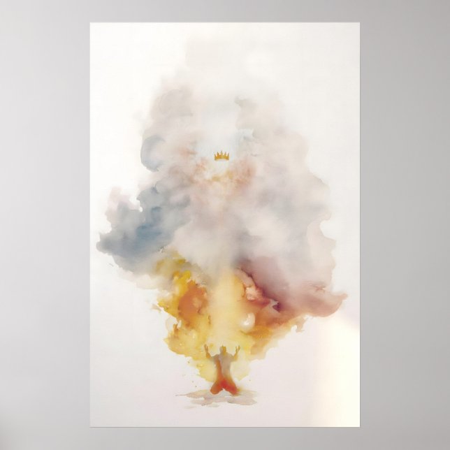Affiche Béatitudes Bienheureux les Pauvres en Esprit (Devant)