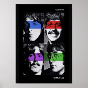Affiche beatles, rock classique, groupe vintage, musique b