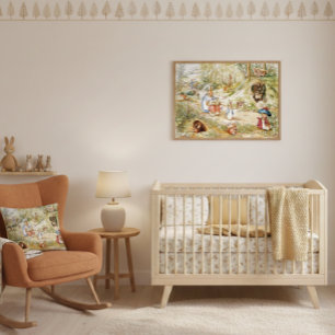 Affiche Beatrix Potter Peter and Friends Forest Walk