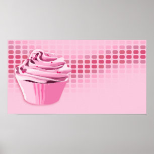 Affiche beats de boulangerie : cupcake