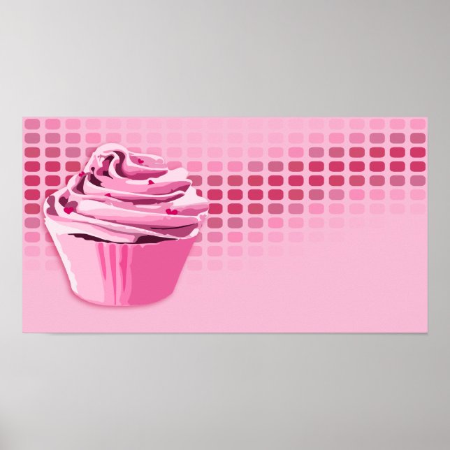 Affiche beats de boulangerie : cupcake (Devant)
