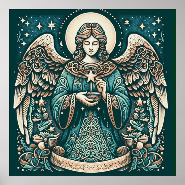 Affiche Beau Ange Sous les étoiles (Devant)