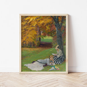 Affiche Beau après-midi d'automne   Edward Cucuel