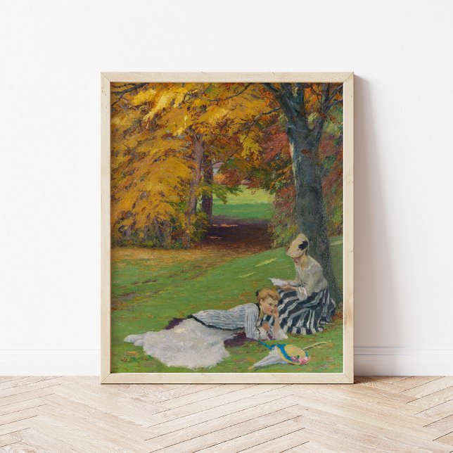 Affiche Beau après-midi d'automne | Edward Cucuel (Créateur téléchargé)