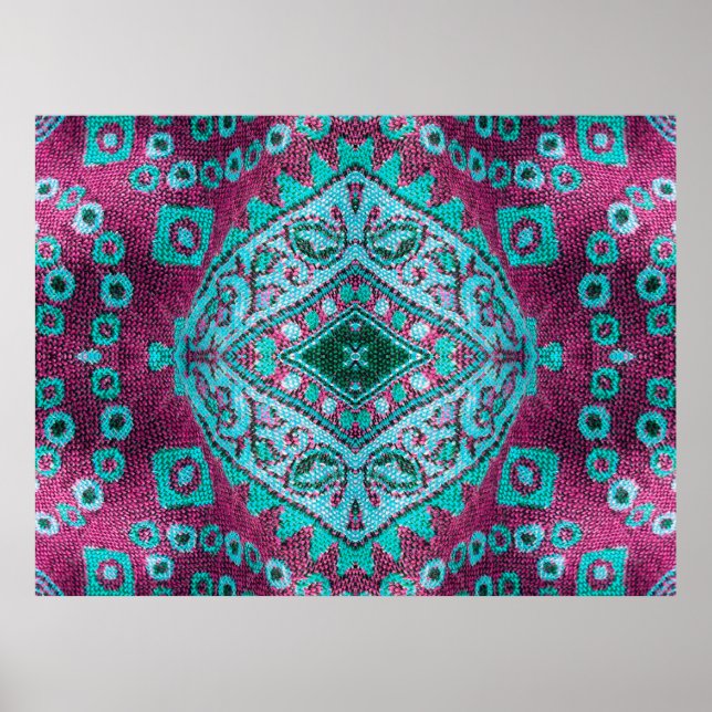 Affiche Beau, arabe, arabe, arabique, arabique, tissu arab (Devant)